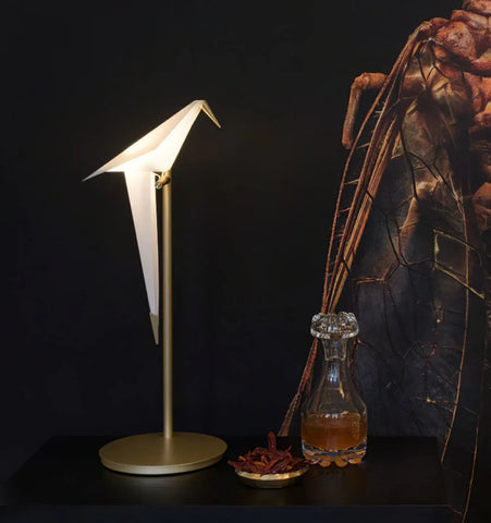 Paper Crane Bird Table Lamp - NexioPick