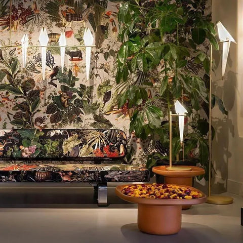 Paper Crane Bird Table Lamp - NexioPick