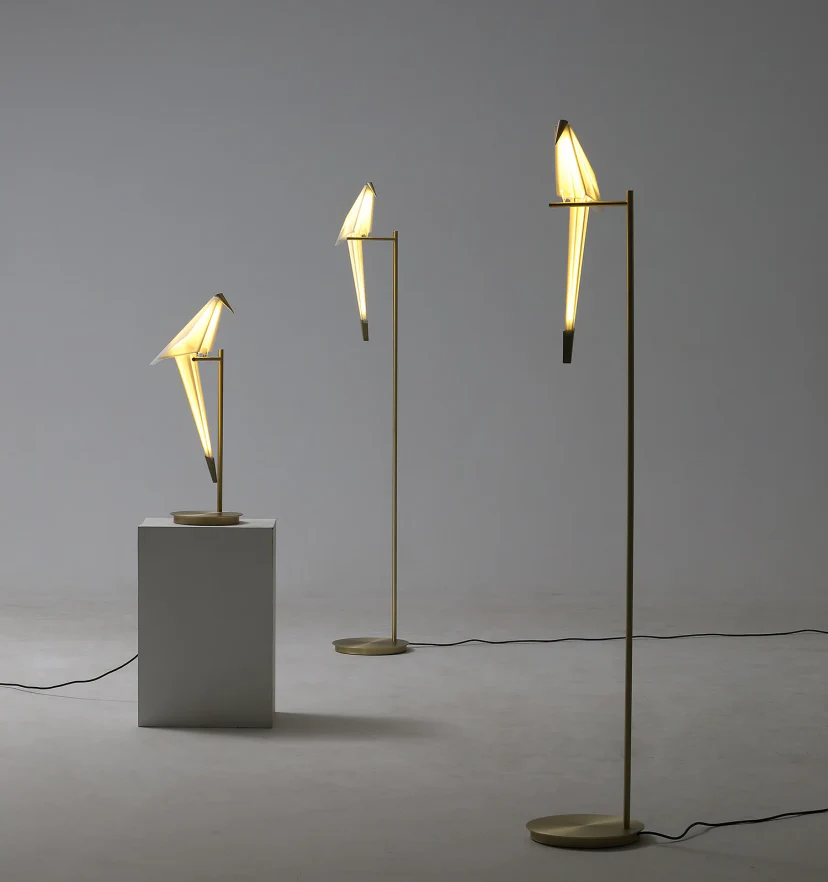 Paper Crane Bird Table Lamp - NexioPick