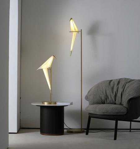 Paper Crane Bird Table Lamp - NexioPick