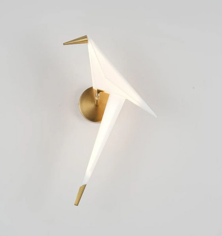 Paper Crane Bird Wall Lamp - NexioPick