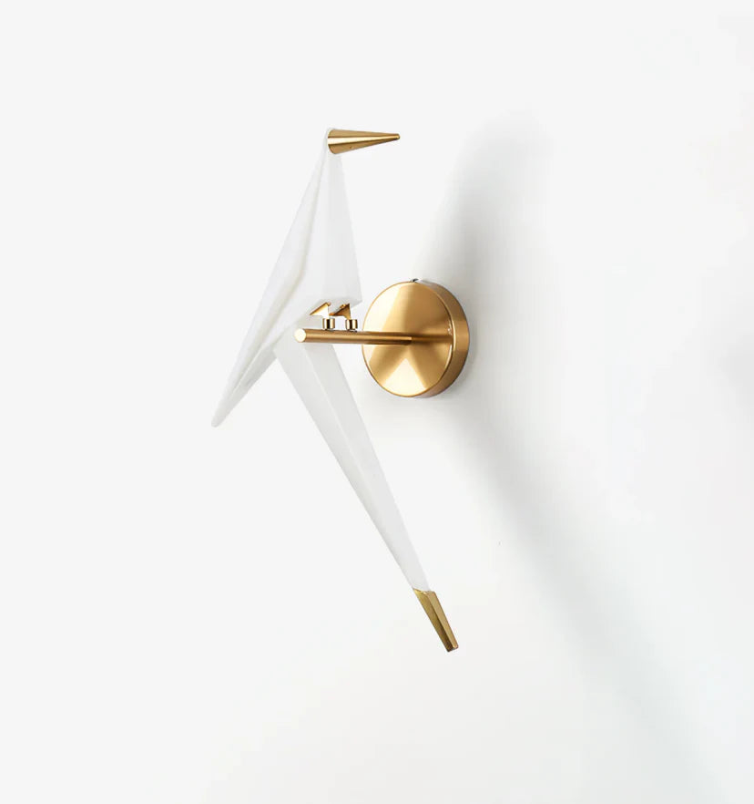 Paper Crane Bird Wall Lamp - NexioPick