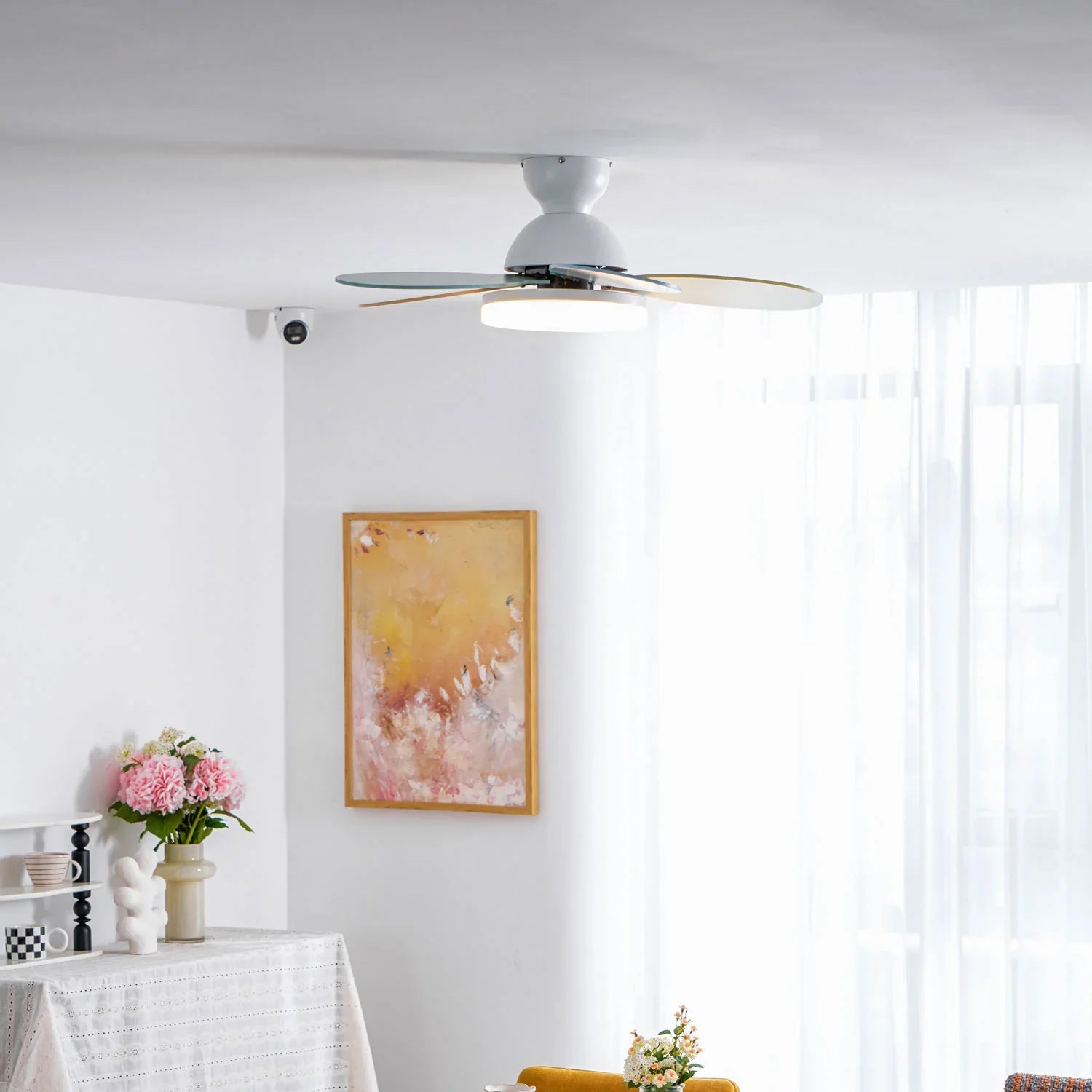 Petalo Ceiling Fan Light - NexioPick