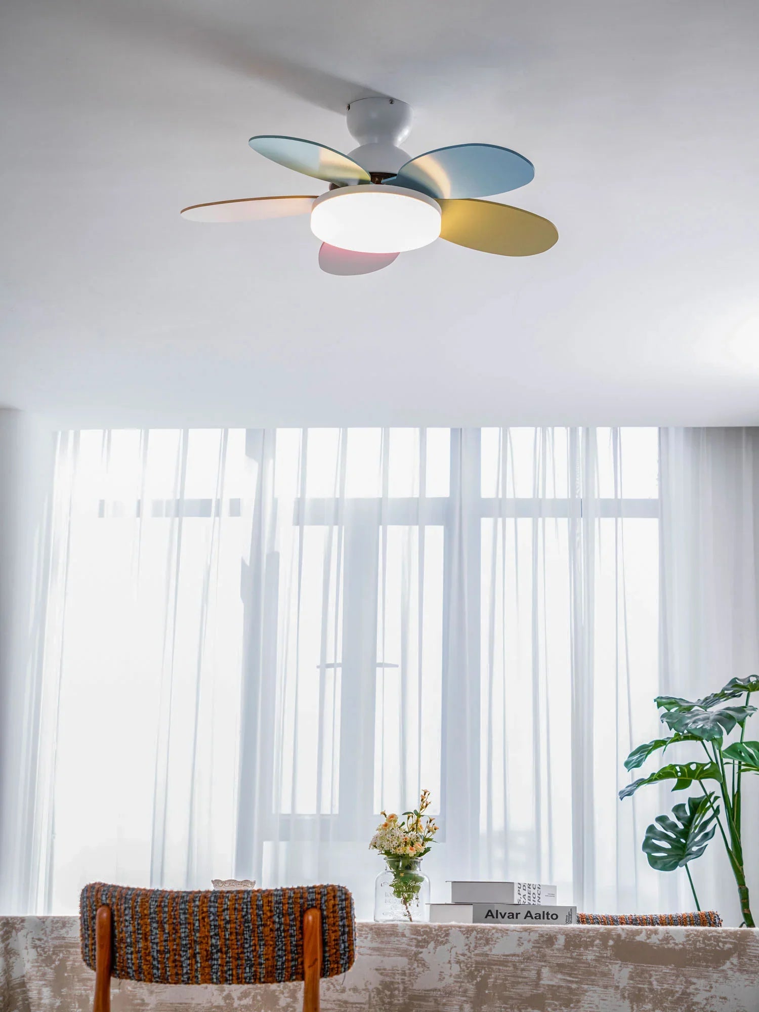 Petalo Ceiling Fan Light - NexioPick