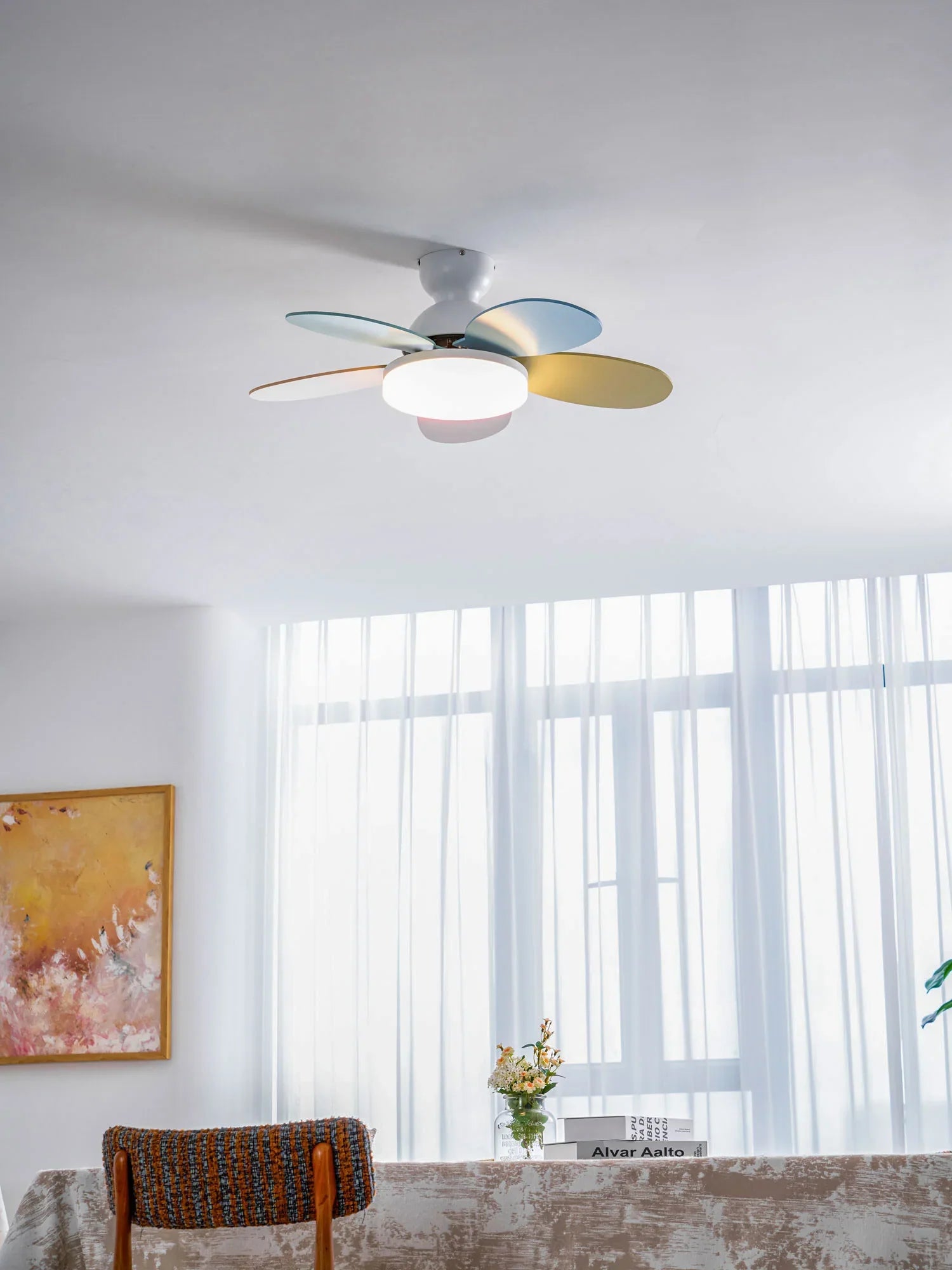 Petalo Ceiling Fan Light - NexioPick