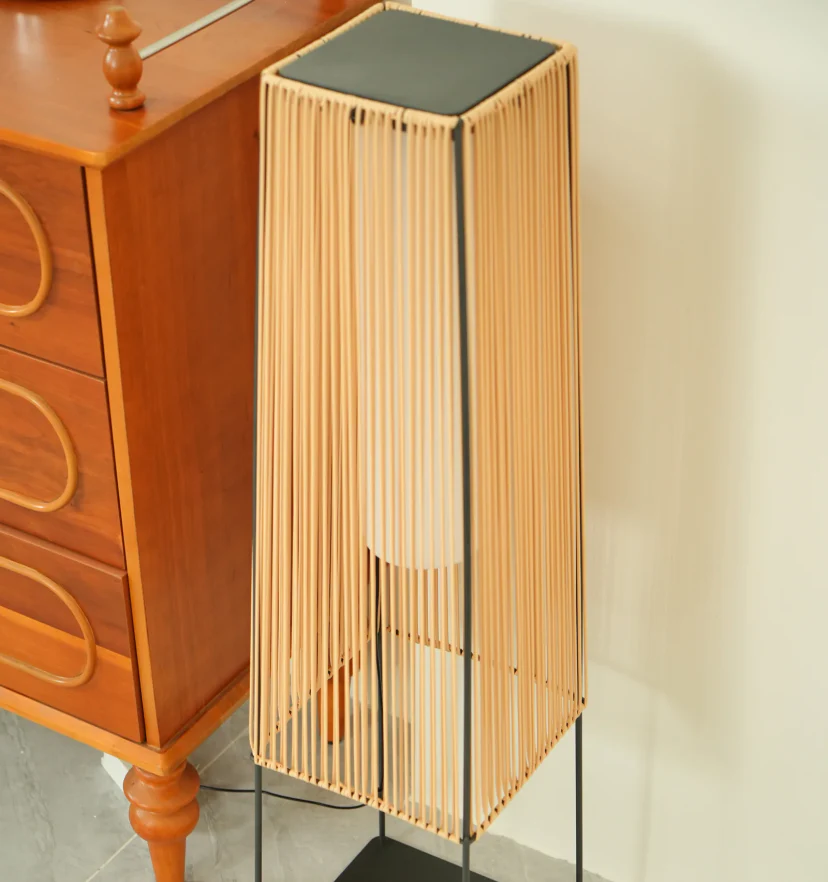 Plastic Rattan Outdoor Post Light - NexioPick