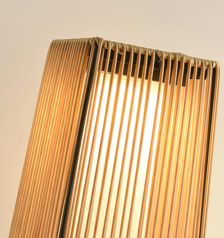 Plastic Rattan Outdoor Post Light - NexioPick