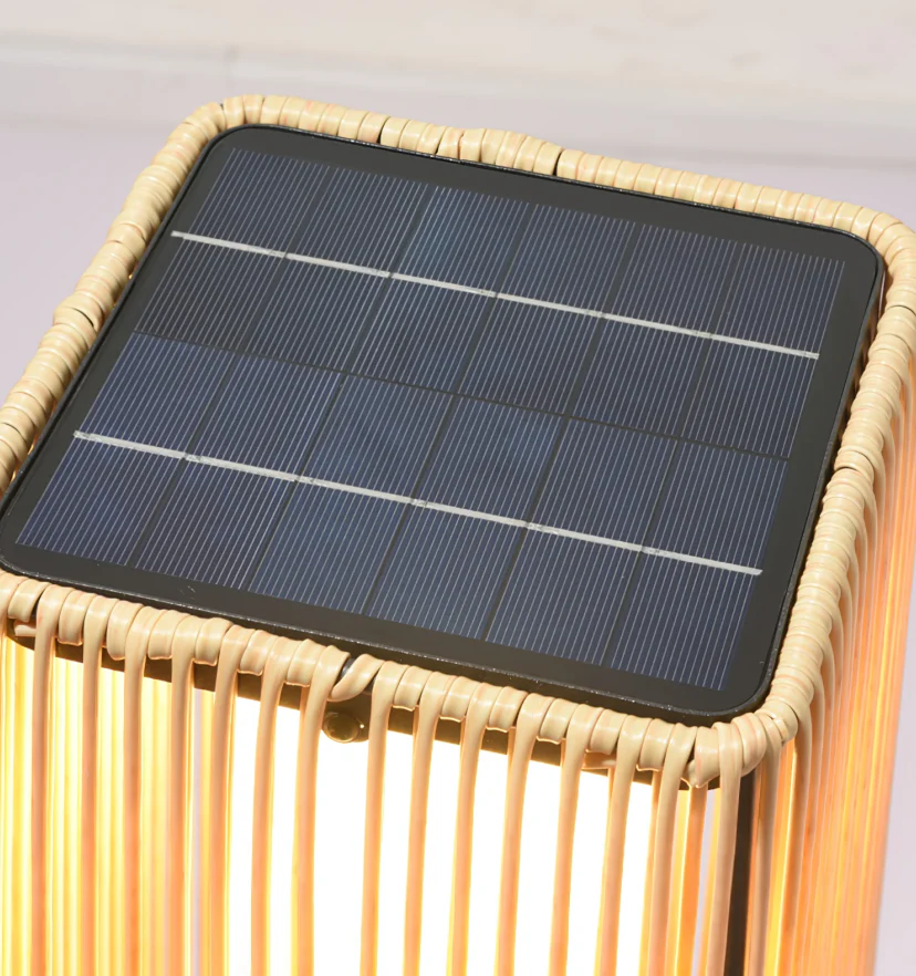 Plastic Rattan Outdoor Post Light - NexioPick