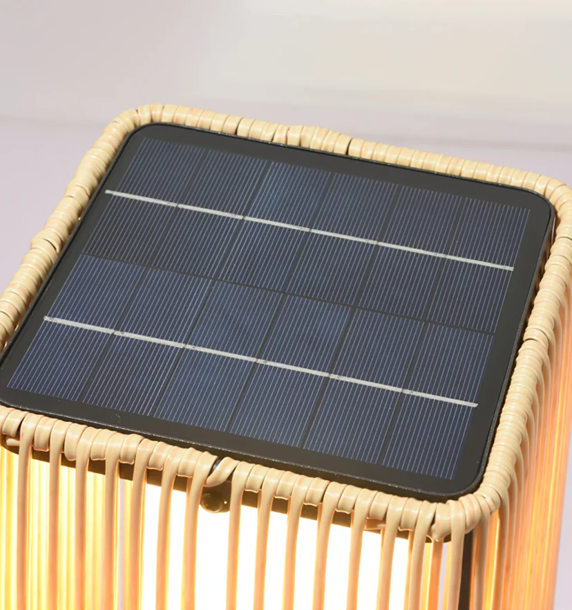 Plastic Rattan Outdoor Post Light - NexioPick