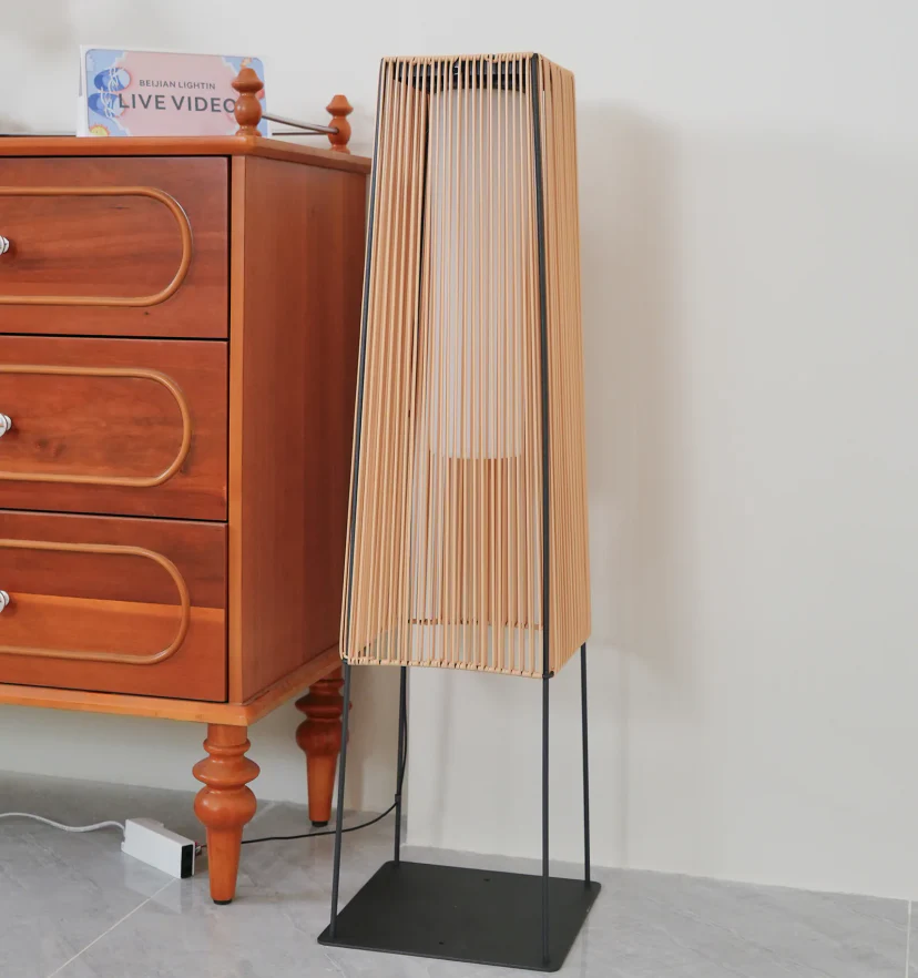 Plastic Rattan Outdoor Post Light - NexioPick