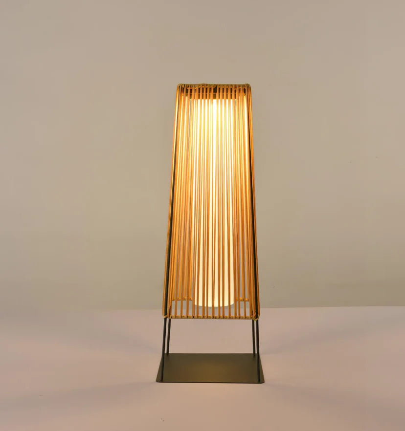 Plastic Rattan Outdoor Post Light - NexioPick