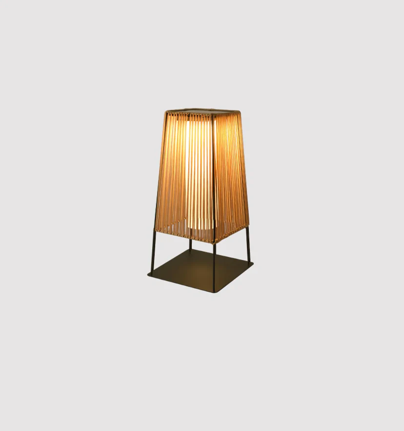 Plastic Rattan Outdoor Post Light - NexioPick