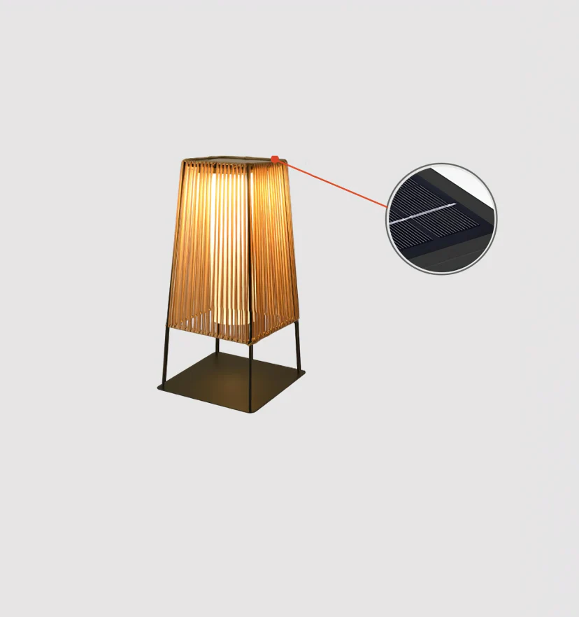 Plastic Rattan Outdoor Post Light - NexioPick