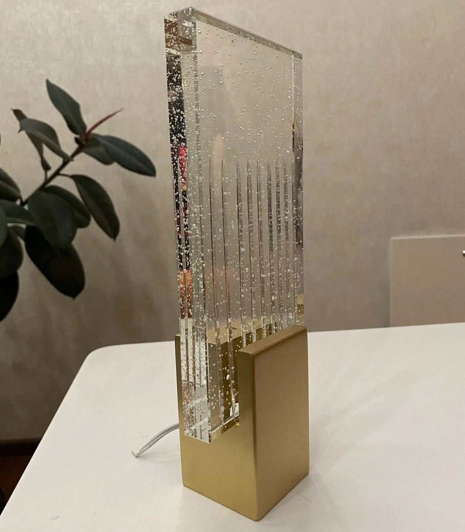 Pleated Crystal Wall Lamp - NexioPick