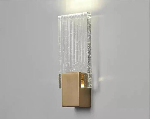 Pleated Crystal Wall Lamp - NexioPick