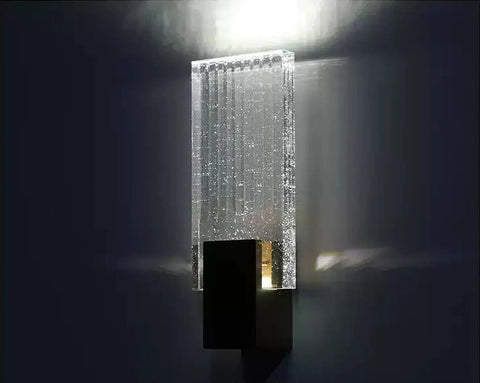 Pleated Crystal Wall Lamp - NexioPick