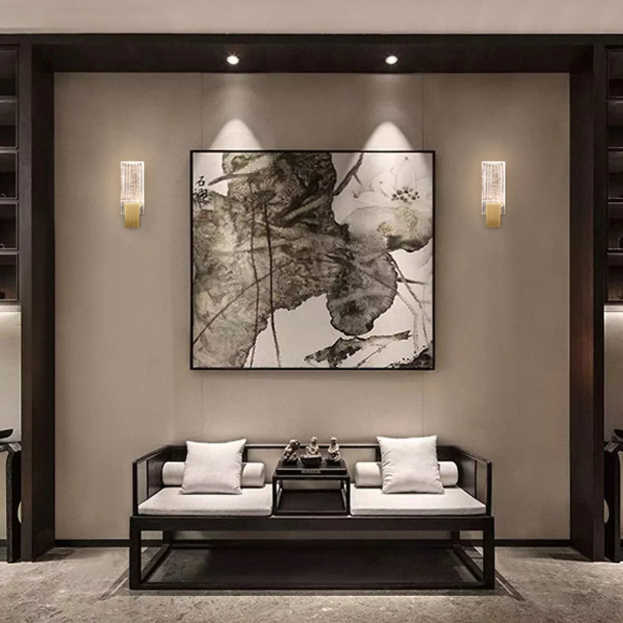 Pleated Crystal Wall Lamp - NexioPick