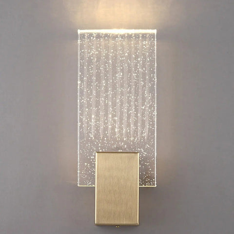 Pleated Crystal Wall Lamp - NexioPick