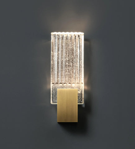 Pleated Crystal Wall Lamp - NexioPick