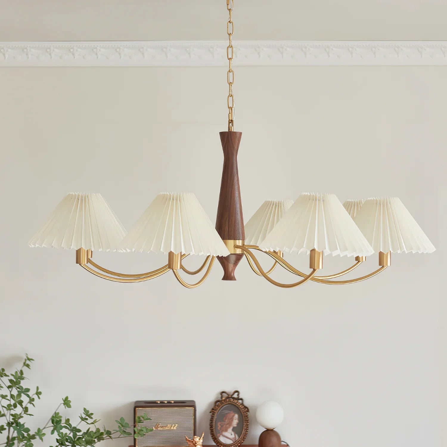 Pleated Chandelier - NexioPick