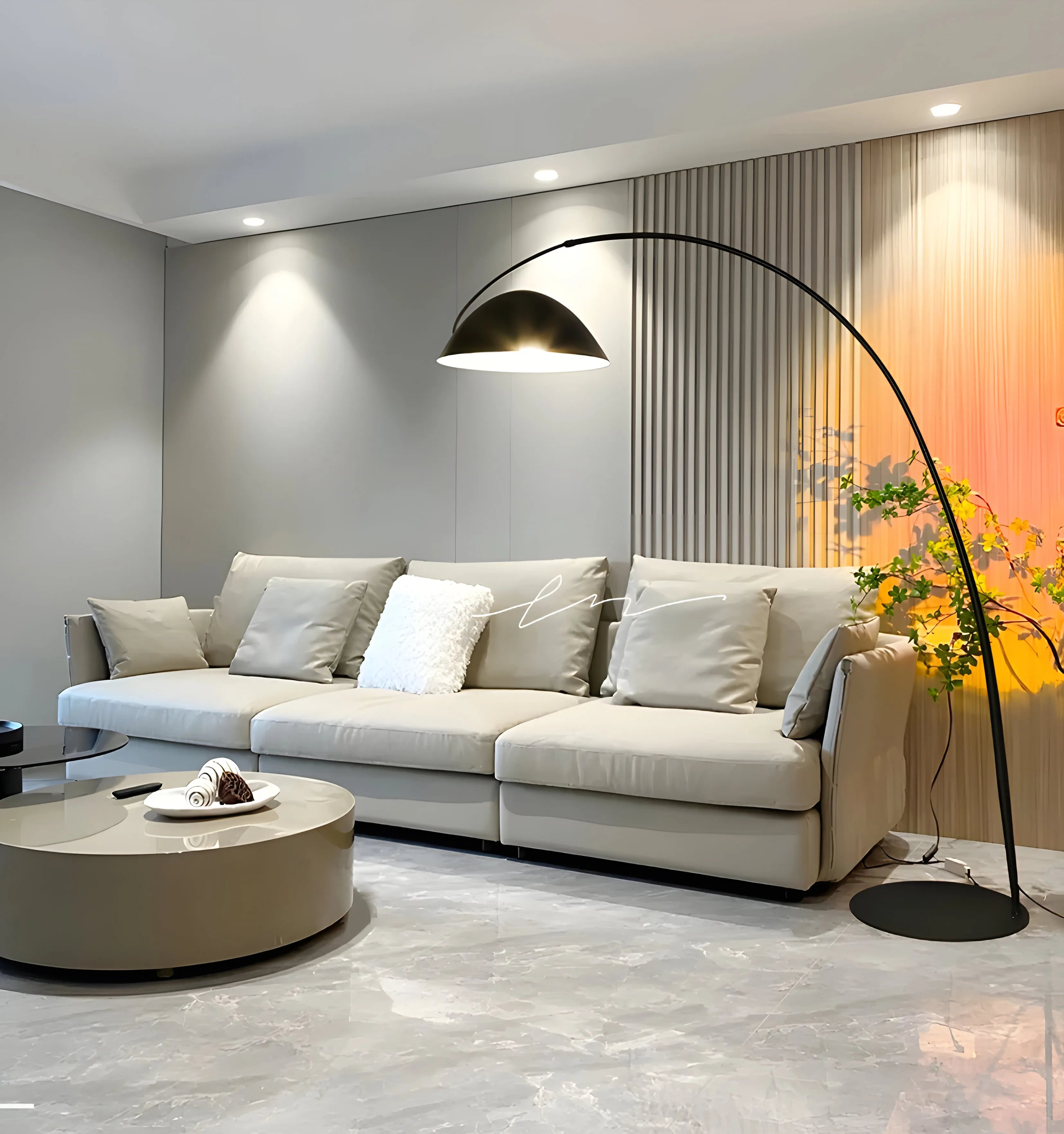Verse Arc Floor Lamp - NexioPick