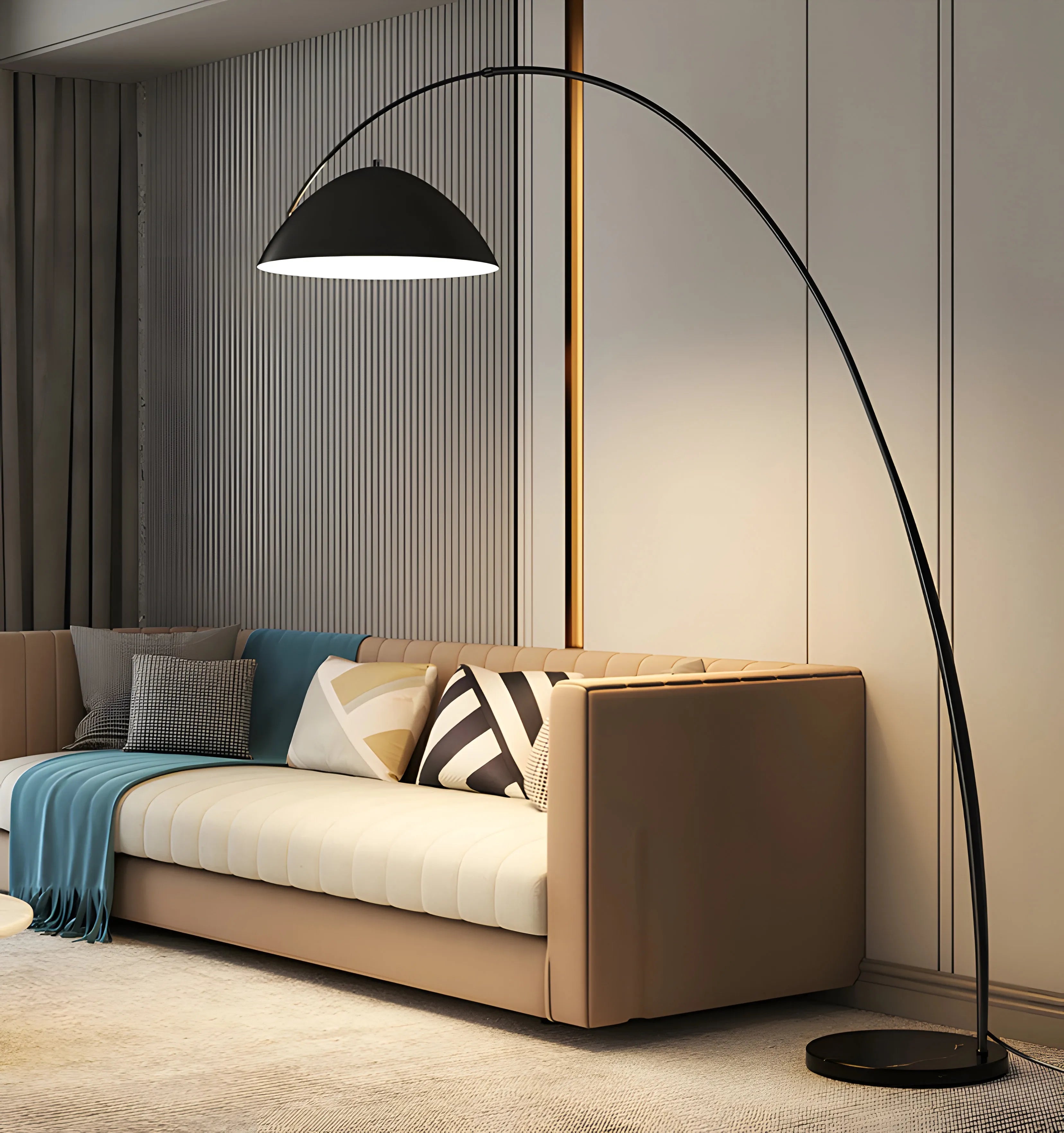 Verse Arc Floor Lamp - NexioPick