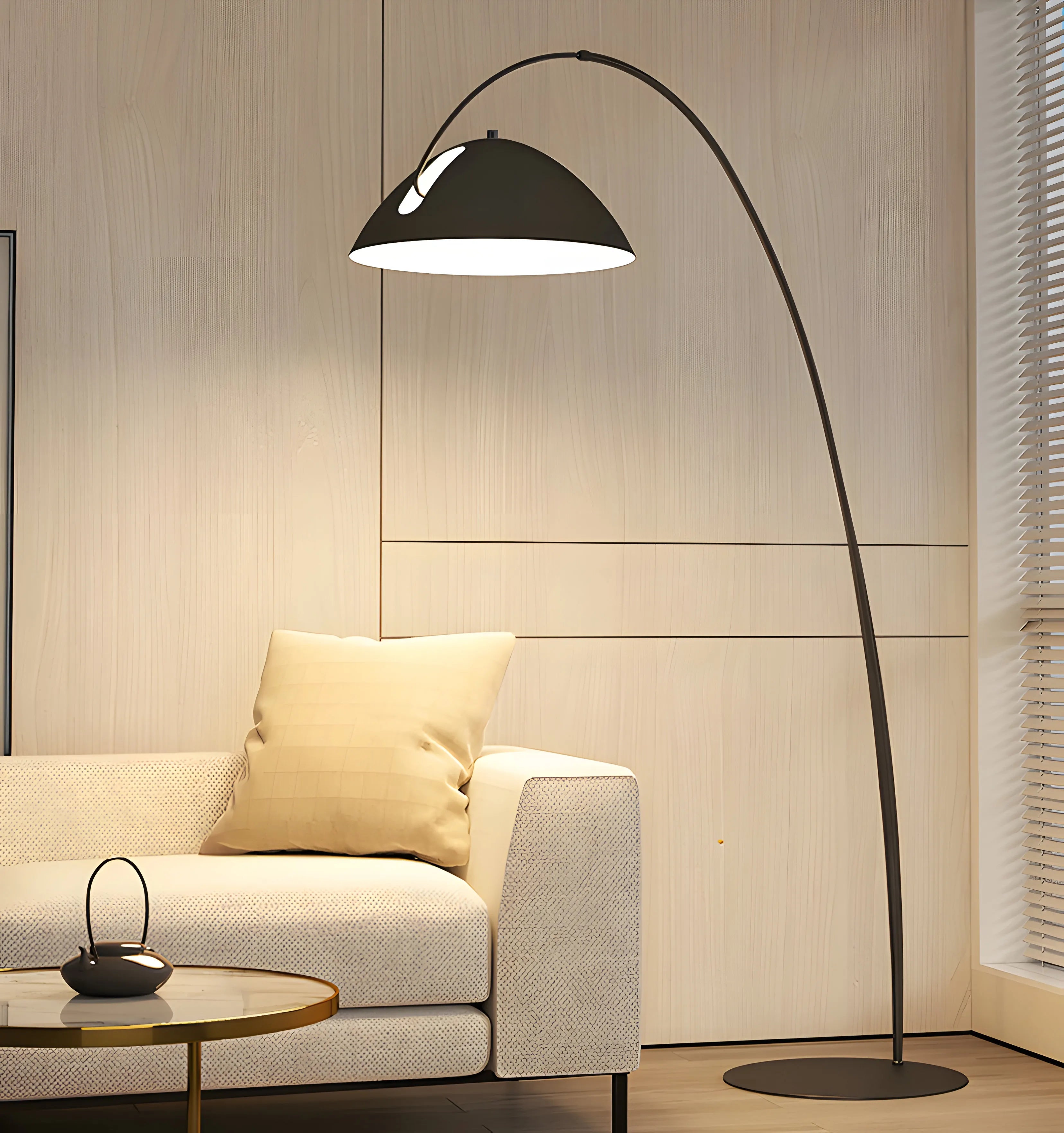 Verse Arc Floor Lamp - NexioPick
