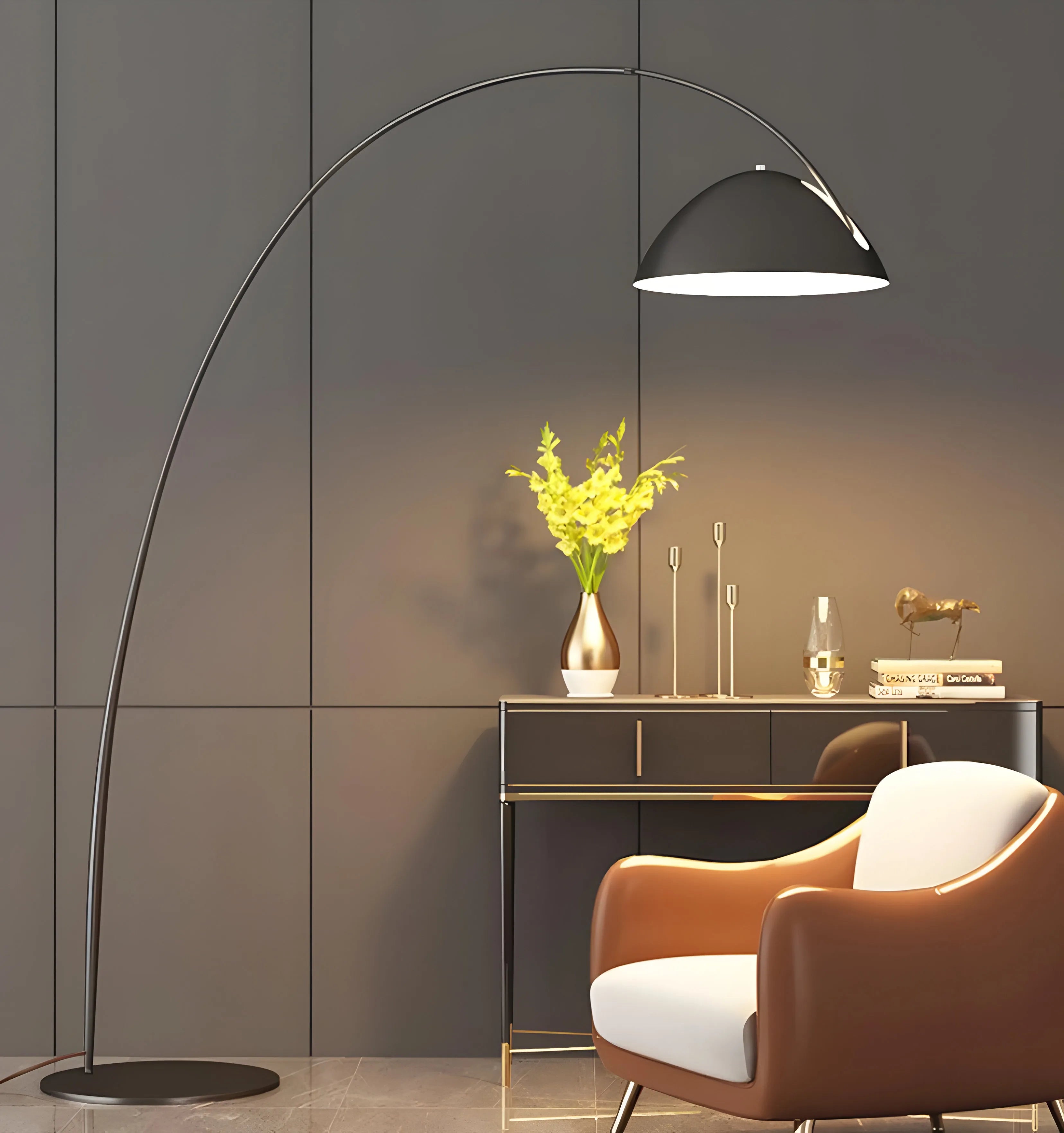 Verse Arc Floor Lamp - NexioPick