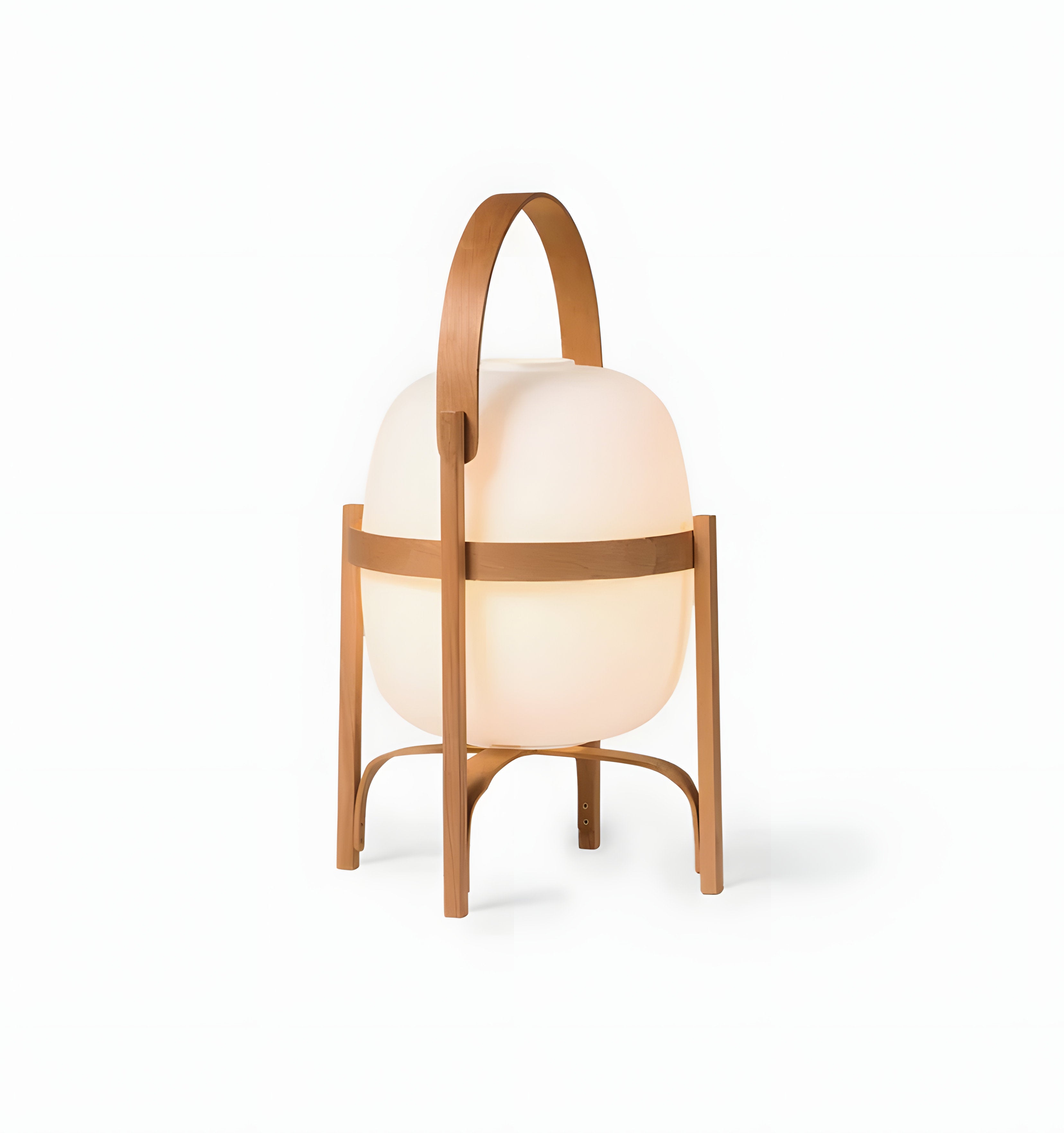 Portable Lantern Glass Table Lamp - NexioPick