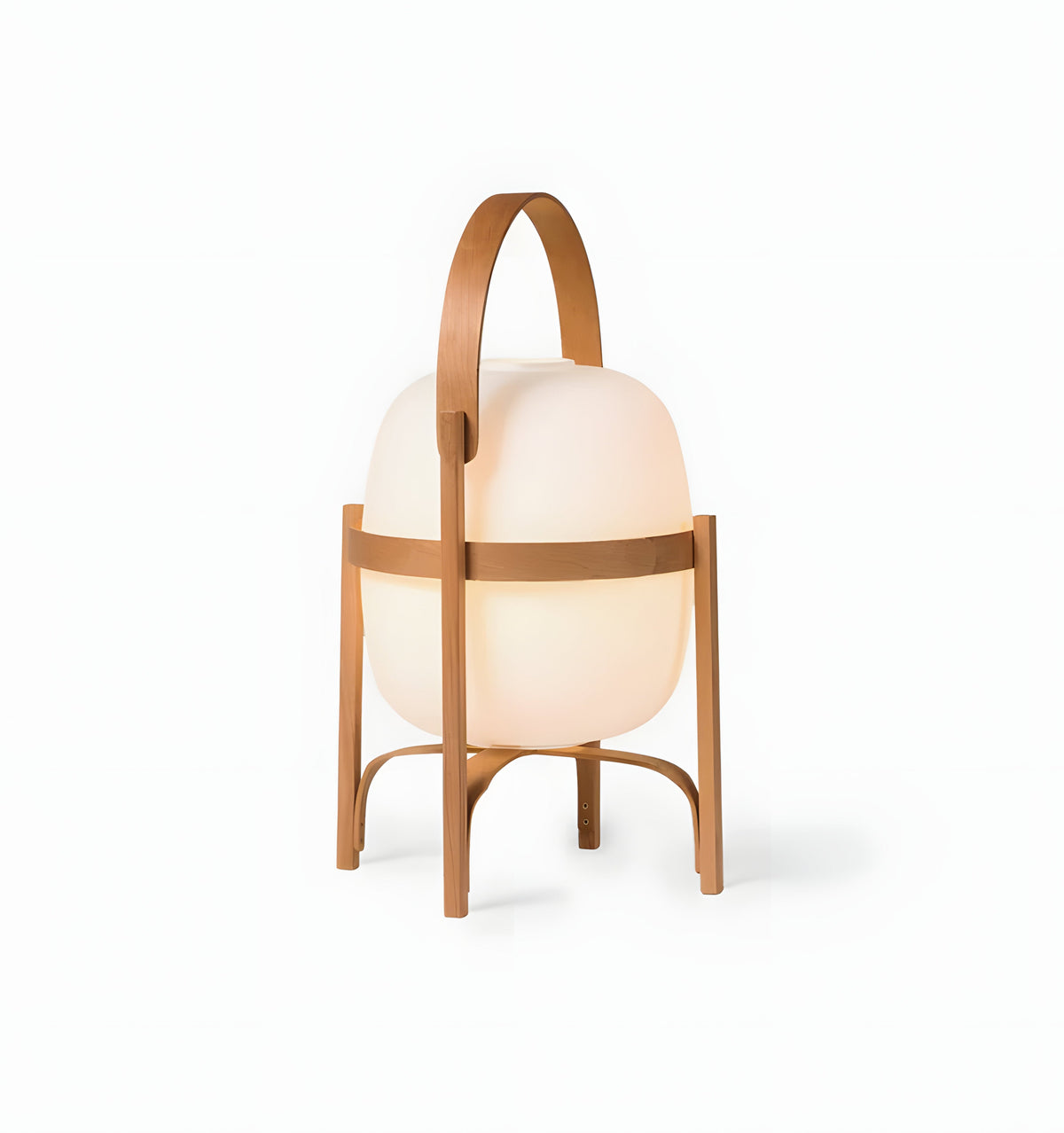 Portable Lantern Glass Table Lamp - NexioPick