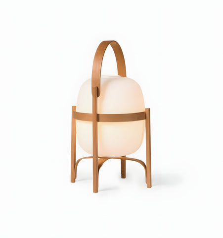 Portable Lantern Glass Table Lamp - NexioPick