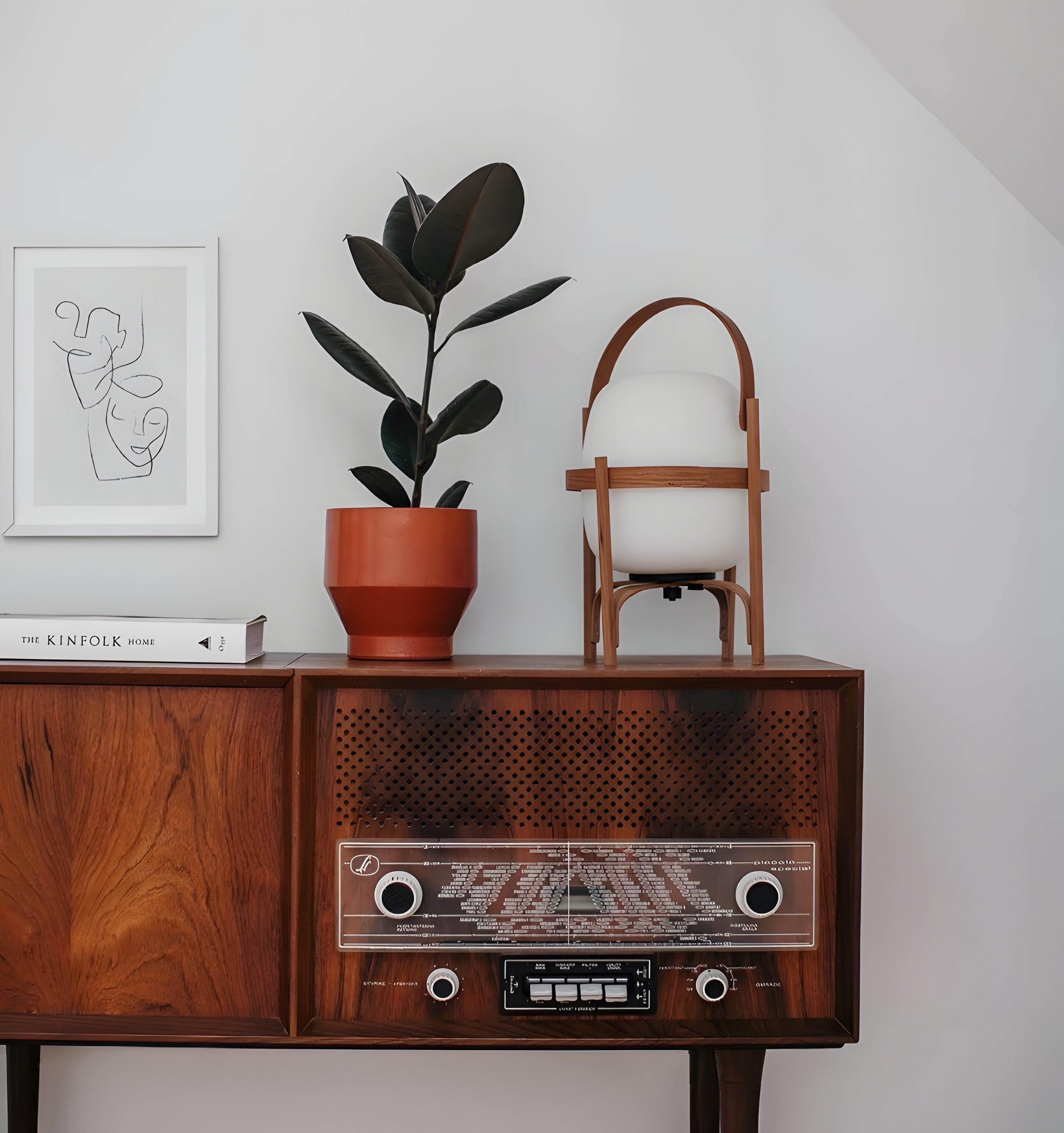 Portable Lantern Glass Table Lamp - NexioPick