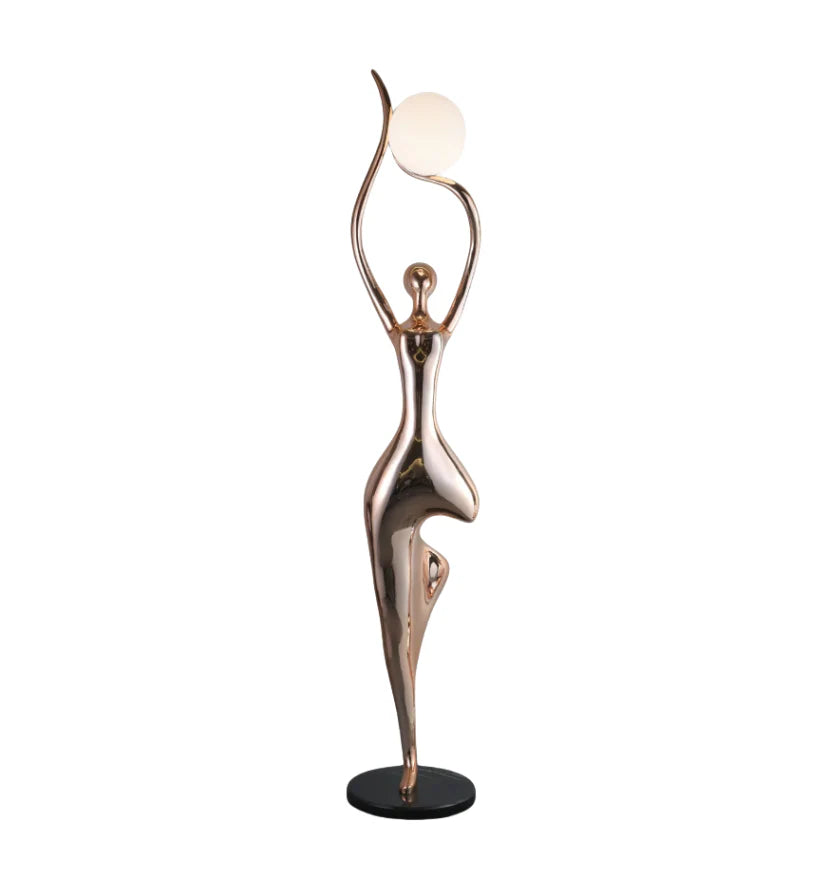 Pose Yoga Sculpture Floor Lamp - NexioPick