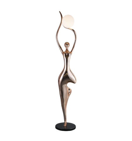 Pose Yoga Sculpture Floor Lamp - NexioPick