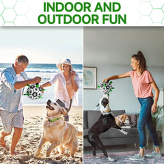 Premium Interactive Dog Soccer Ball – Durable 6" PU Puppy Toy with Handles for Fetch & Training
