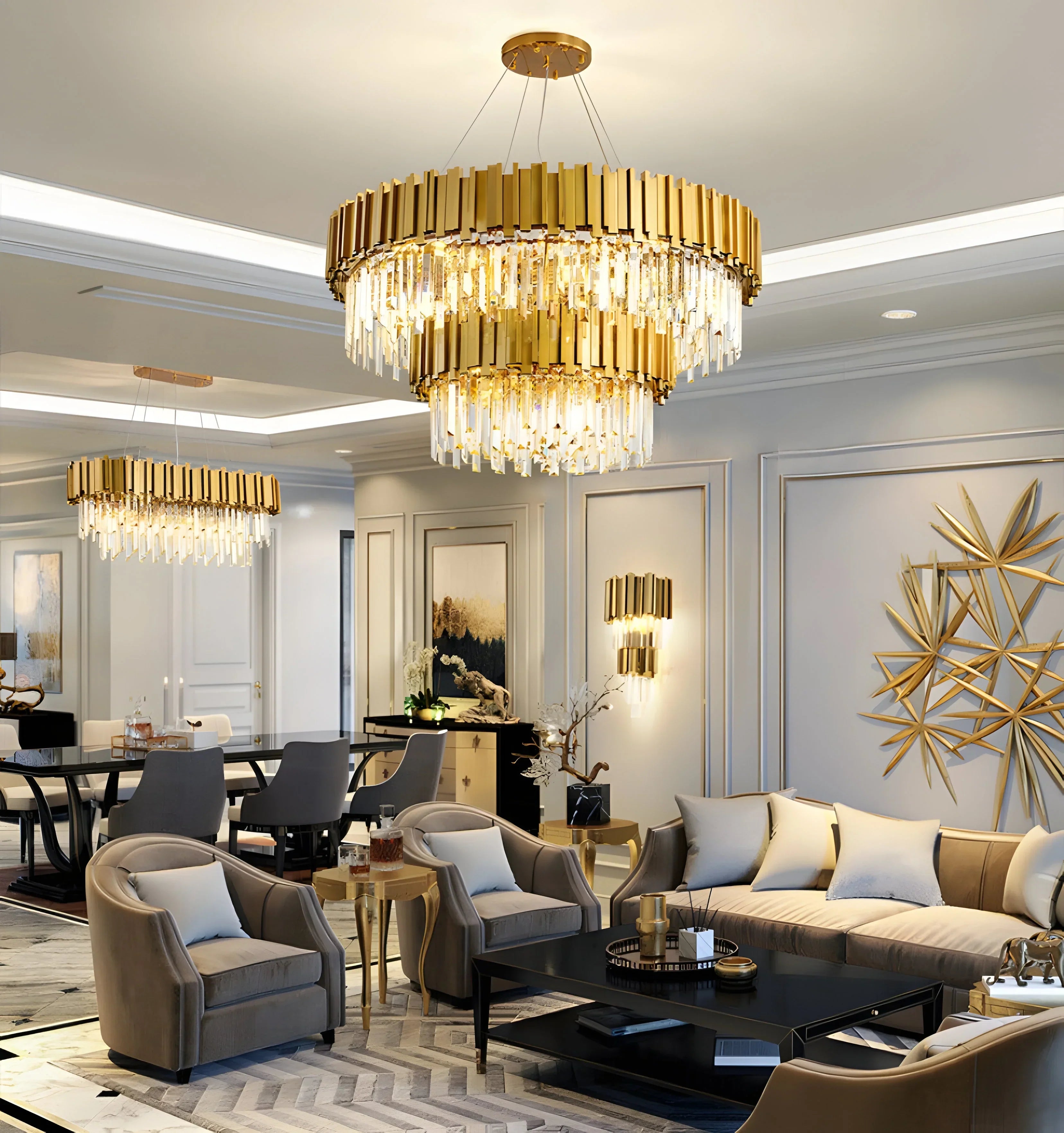 Queen Crystal Chandelier - NexioPick