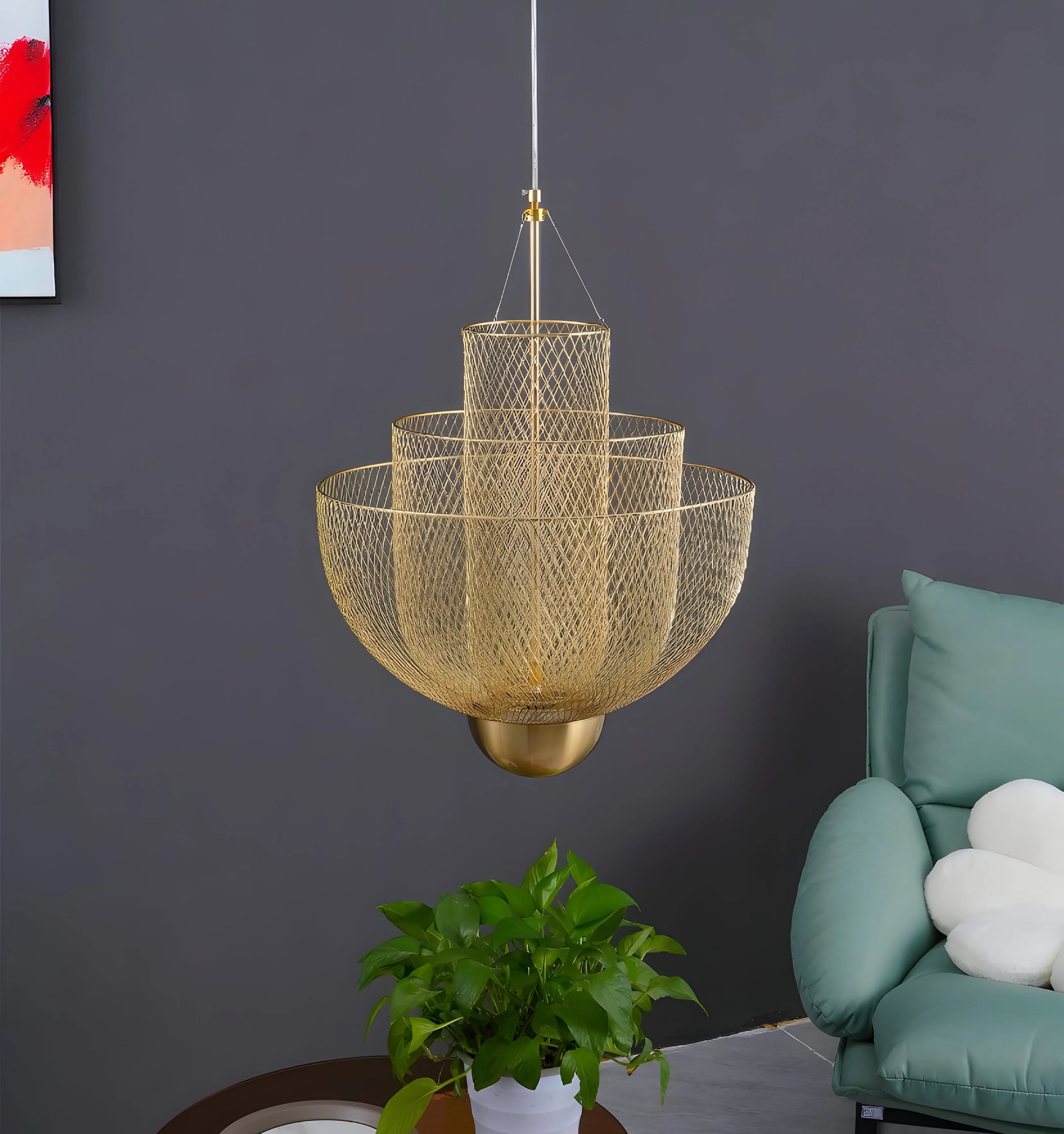 Radiant Wirework Pendant Lamp - NexioPick