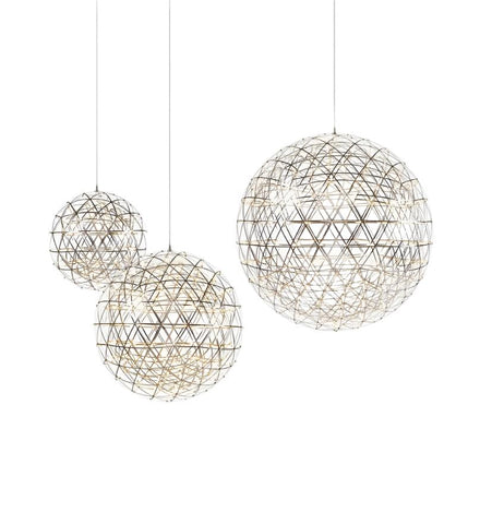 Silver Spark Ball Chandelier - NexioPick