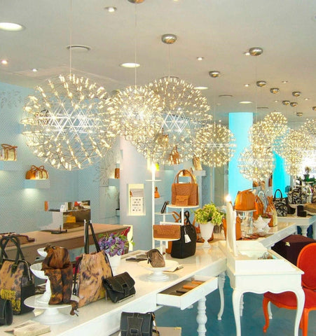 Silver Spark Ball Chandelier - NexioPick