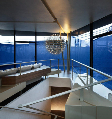 Silver Spark Ball Chandelier - NexioPick