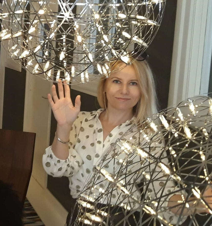 Silver Spark Ball Chandelier - NexioPick