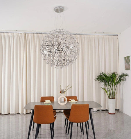 Silver Spark Ball Chandelier - NexioPick