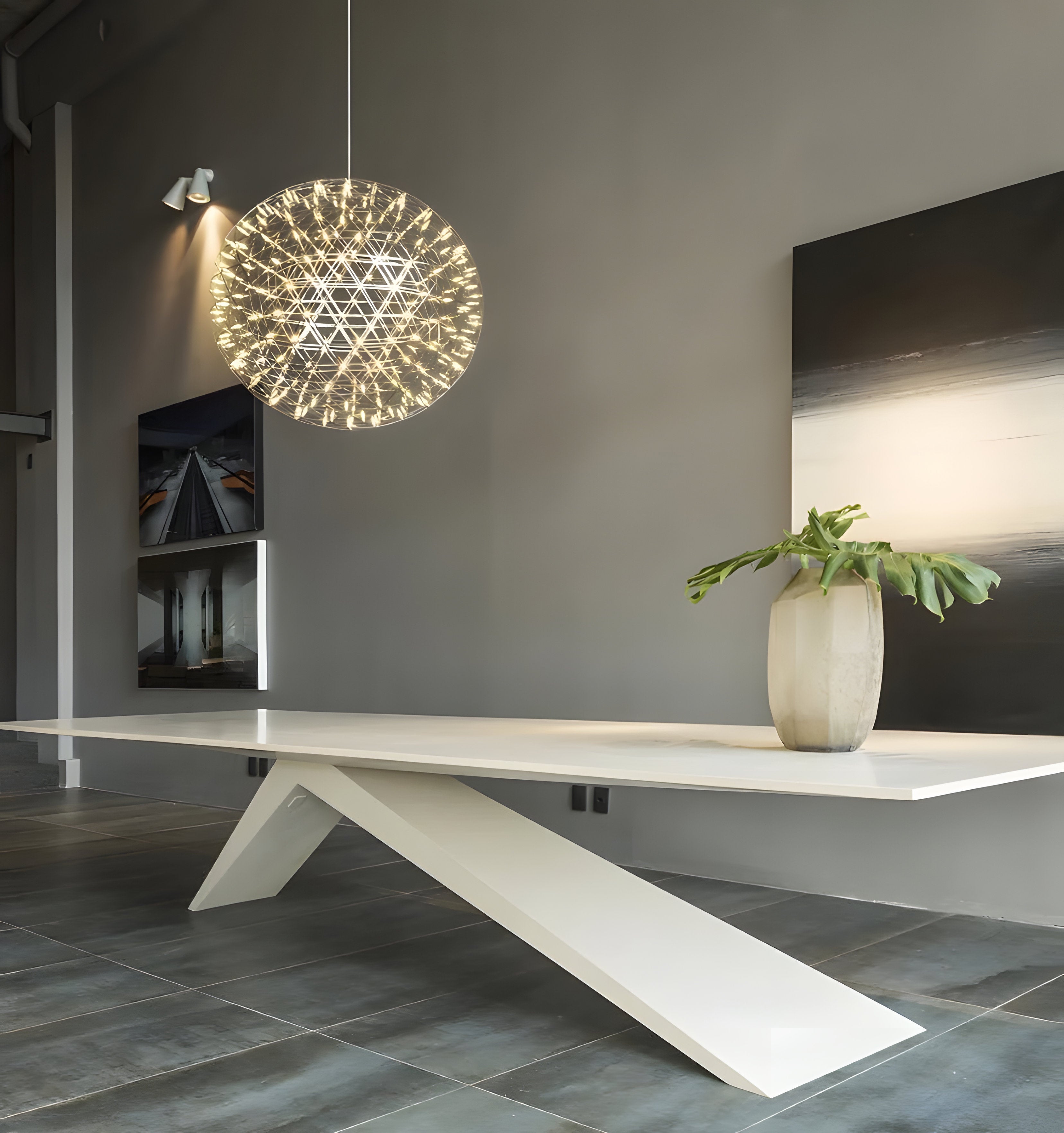 Silver Spark Ball Chandelier - NexioPick