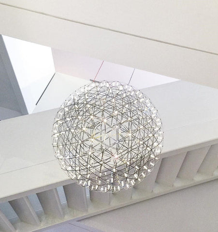Silver Spark Ball Chandelier - NexioPick