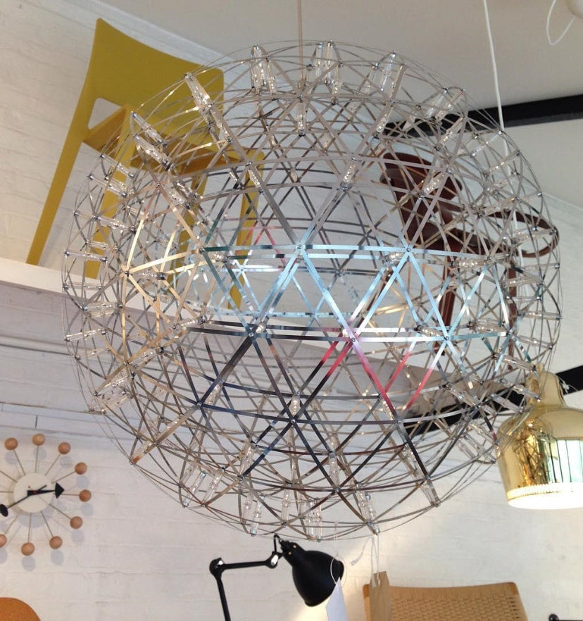 Silver Spark Ball Chandelier - NexioPick