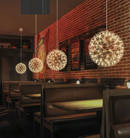 Silver Spark Ball Chandelier - NexioPick