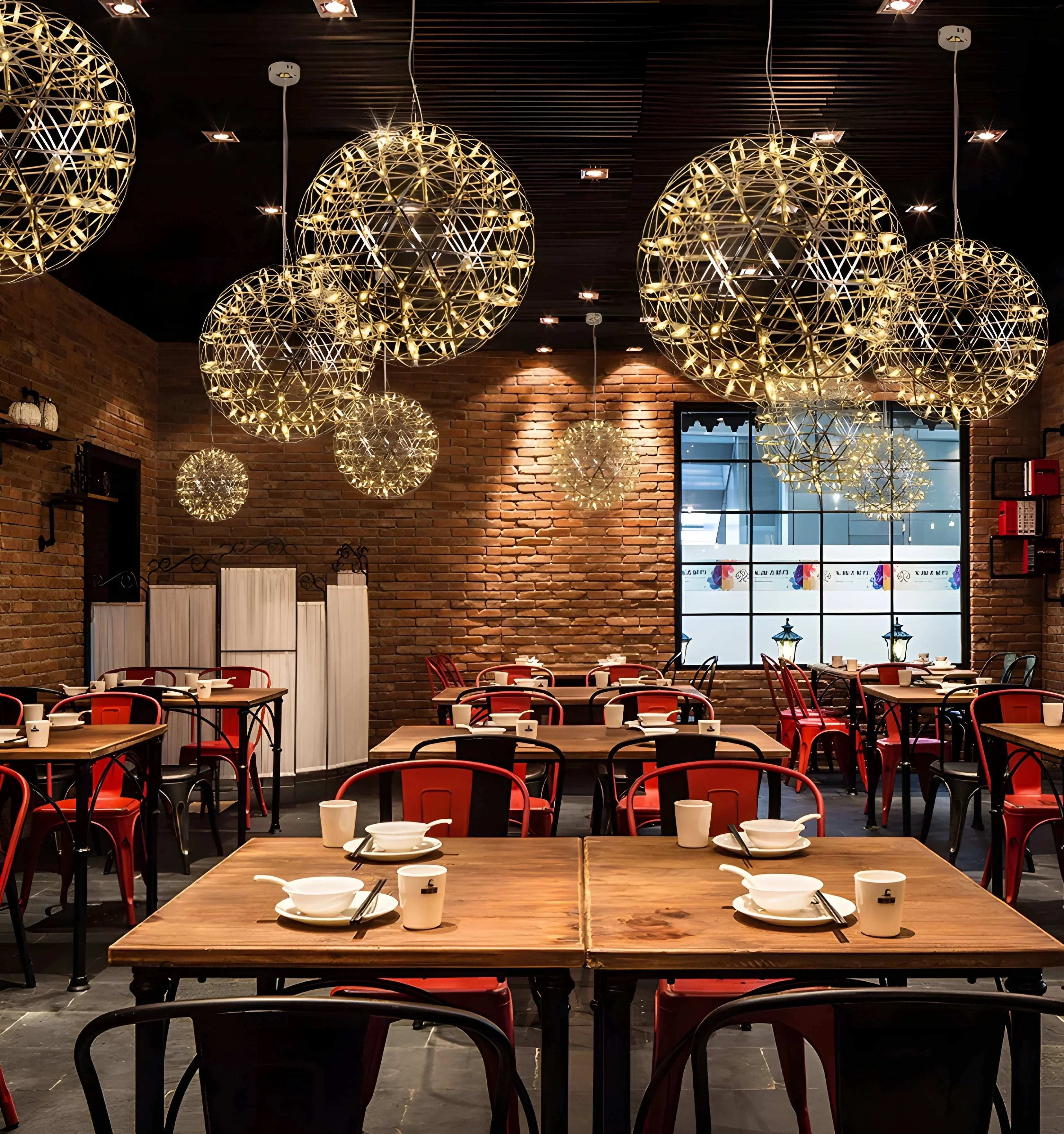 Silver Spark Ball Chandelier - NexioPick