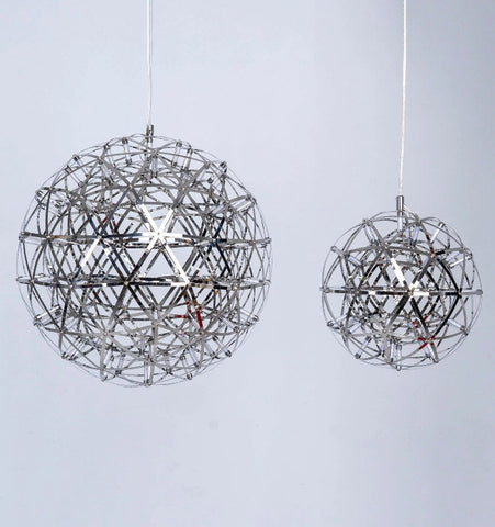 Silver Spark Ball Chandelier - NexioPick
