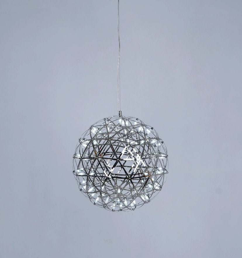 Silver Spark Ball Chandelier - NexioPick