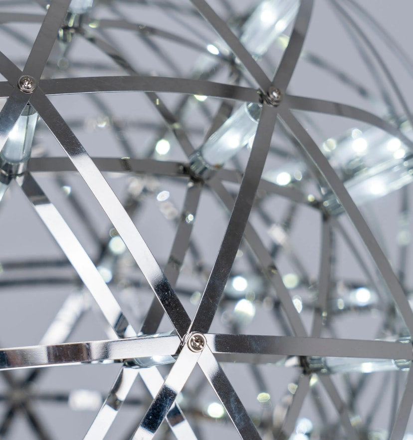 Silver Spark Ball Chandelier - NexioPick